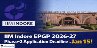 IIM Indore Extends EPGP 2026–27 Phase-2 Application Deadline to January 15; Check Details Here